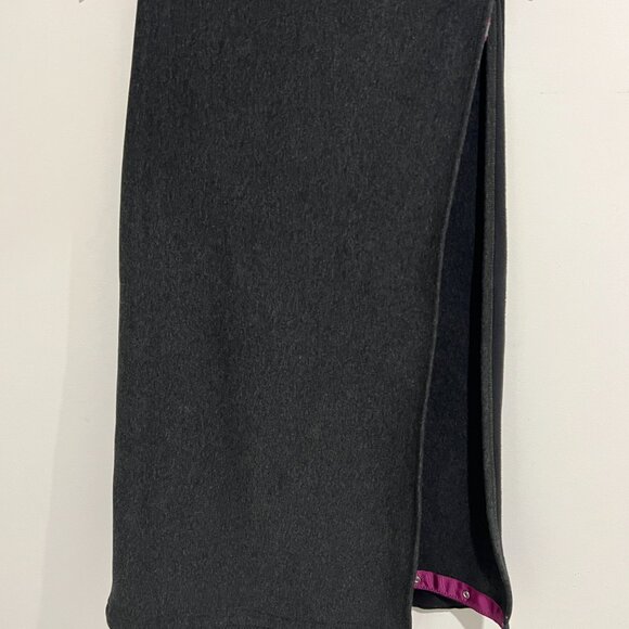 Lululemon Savasana Gray / Purple Wrap Scarf - Picture 3 of 4